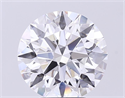 Lab Grown Diamond 5.04 Carats, Round with Excellent Cut, E Color, IF Clarity and Certified by IGI