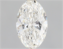 Diamante Natural 0.51 quilates, Ovalado , Color G, claridad SI1 y certificado GIA