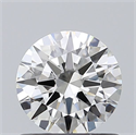 Natural Diamond 0.70 Carats, Round with Excellent Cut, H Color, VS1 Clarity and Certified by GIA