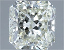 Natural Diamond 3.01 Carats, Radiant with  Cut, K Color, VS2 Clarity and Certified by IGI
