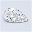 1.02 quilates, De pera Diamante , Color F, claridad SI2 y certificado por IGI be