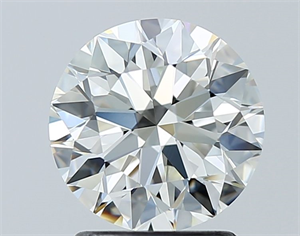 Foto Diamante Natural 1.80 quilates, Redondo , Color J, claridad VVS1 y certificado GIA de