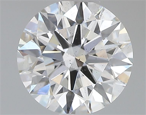 Picture of Lab Grown Diamond 1.09 Carats, Round with Ideal Cut, E Color, SI1 Clarity and Certified by IGI