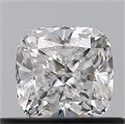 Diamante Natural 0.50 quilates, Del cojín , Color D, claridad VVS1 y certificado GIA