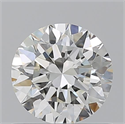 Natural Diamond 0.80 Carats, Round with Excellent Cut, I Color, VVS2 Clarity and Certified by GIA