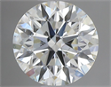 Natural Diamond 1.05 Carats, Round with Excellent Cut, I Color, SI1 Clarity and Certified by GIA