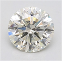 Natural Diamond 1.30 Carats, Round with Excellent Cut, L Color, SI2 Clarity and Certified by GIA