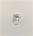 Natural Diamond 1.01 Carats, Princess with  Cut, G Color, SI1 Clarity and Certified by GIA