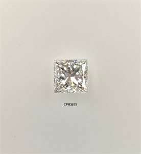 Picture of Natural Diamond 1.01 Carats, Princess with  Cut, G Color, SI1 Clarity and Certified by GIA