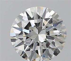 Picture of Natural Diamond 0.70 Carats, Round with Excellent Cut, G Color, SI1 Clarity and Certified by GIA