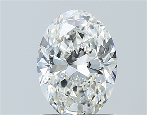Picture of Natural Diamond 1.20 Carats, Oval with  Cut, G Color, VS1 Clarity and Certified by GIA