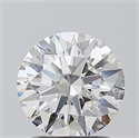 Diamante Natural 1.51 quilates, Redondo , Color F, claridad SI1 y certificado GIA