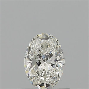Picture of Natural Diamond 0.50 Carats, Oval with  Cut, H Color, VS1 Clarity and Certified by GIA