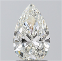 Diamante Natural 1.20 quilates, De pera , Color I, claridad SI1 y certificado GIA