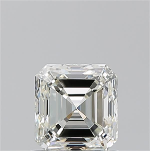 Foto Diamante Natural 1.01 quilates, Asscher , Color J, claridad VVS1 y certificado GIA de