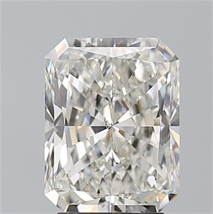 Picture of Natural Diamond 3.03 Carats, Radiant with  Cut, I Color, SI1 Clarity and Certified by GIA