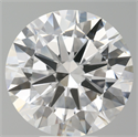 Lab Grown Diamond 7.52 Carats, Round with Excellent Cut, E Color, VVS2 Clarity and Certified by IGI