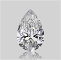 Natural Diamond 0.81 Carats, Pear with  Cut, E Color, VS1 Clarity and Certified by GIA