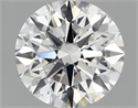 Del inventario de diamantes de laboratorio, 1.55 quilates, Redondo , Color E, claridad VS1 y certificado IGI