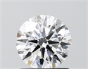 Lab Grown Diamond 1.03 Carats, Round with Ideal Cut, D Color, VVS2 Clarity and Certified by IGI