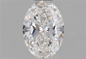 Picture of Natural Diamond 0.50 Carats, Oval with  Cut, F Color, VVS2 Clarity and Certified by GIA