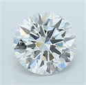 Del inventario de diamantes de laboratorio, 3.01 quilates, Redondo , Color H, claridad VS2 y certificado IGI
