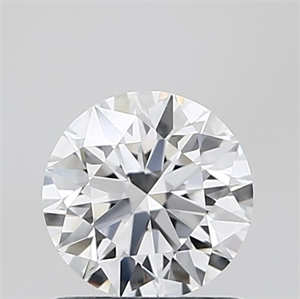 Picture of Lab Grown Diamond 0.84 Carats, Round with Ideal Cut, D Color, VVS2 Clarity and Certified by IGI