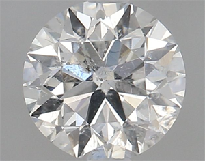 Foto Diamante Natural 0.75 quilates, Redondo , Color H, claridad I1 y certificado GIA de