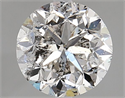 Diamante Natural 2.01 quilates, Redondo , Color H, claridad SI2 y certificado HRD