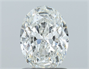 Natural Diamond 1.01 Carats, Oval with  Cut, G Color, VVS1 Clarity and Certified by GIA