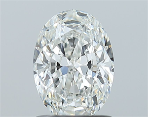 Picture of Natural Diamond 1.01 Carats, Oval with  Cut, G Color, VVS1 Clarity and Certified by GIA