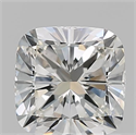 Natural Diamond 1.05 Carats, Cushion with  Cut, I Color, VS2 Clarity and Certified by GIA