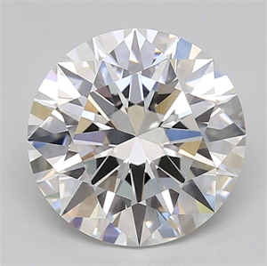Picture of Lab Grown Diamond 5.02 Carats, Round with Excellent Cut, D Color, VS1 Clarity and Certified by IGI
