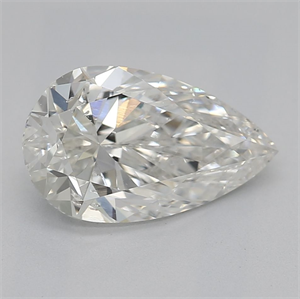Picture of Natural Diamond 1.20 Carats, Pear with  Cut, H Color, SI2 Clarity and Certified by GIA