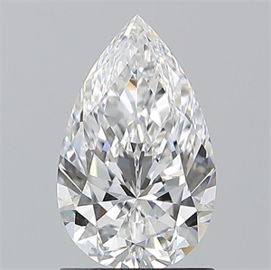Foto Diamante Natural 1.30 quilates, De pera , Color E, claridad VVS2 y certificado GIA de