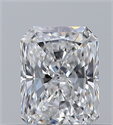 Natural Diamond 0.34 Carats, Radiant with  Cut, E Color, VVS1 Clarity and Certified by GIA