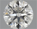 Diamante Natural 0.70 quilates, Redondo , Color F, claridad VVS2 y certificado IGI