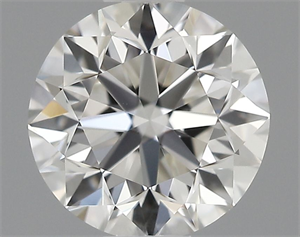 Foto Diamante Natural 0.70 quilates, Redondo , Color F, claridad VVS2 y certificado IGI de