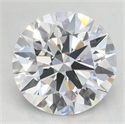 Del inventario de diamantes de laboratorio, 2.36 quilates, Redondo , Color D, claridad VVS1 y certificado GIA