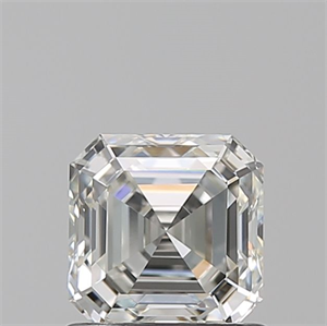 Picture of Natural Diamond 1.03 Carats, Asscher with  Cut, I Color, VVS1 Clarity and Certified by GIA
