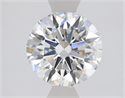 Lab Grown Diamond 1.07 Carats, Round with Ideal Cut, G Color, VS2 Clarity and Certified by IGI