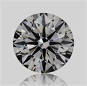 Diamante Natural 1.20 quilates, Redondo , Color F, claridad VVS2 y certificado HRD