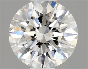 Picture of Natural Diamond 0.47 Carats, Round with Excellent Cut, F Color, SI2 Clarity and Certified by GIA