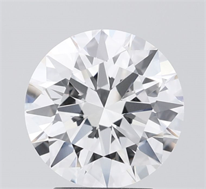 Picture of Lab Grown Diamond 3.04 Carats, Round with Ideal Cut, D Color, VVS1 Clarity and Certified by IGI