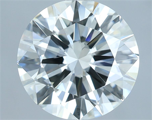 Picture of Natural Diamond 2.50 Carats, Round with Excellent Cut, I Color, VVS1 Clarity and Certified by IGI