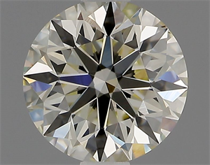 Picture of Natural Diamond 1.01 Carats, Round with Excellent Cut, L Color, VS1 Clarity and Certified by IGI