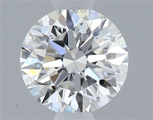 Foto Diamante Natural 0.42 quilates, Redondo , Color F, claridad VVS1 y certificado GIA de