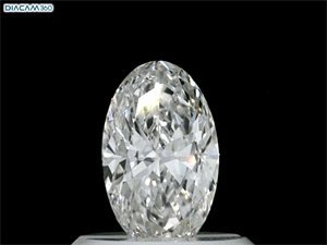 Foto Diamante Natural 0.50 quilates, Ovalado , Color G, claridad VS2 y certificado GIA de