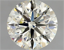 Diamante Natural 1.30 quilates, Redondo , Color K, claridad VVS1 y certificado IGI