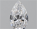 Natural Diamond 0.51 Carats, Pear with  Cut, D Color, VVS2 Clarity and Certified by GIA